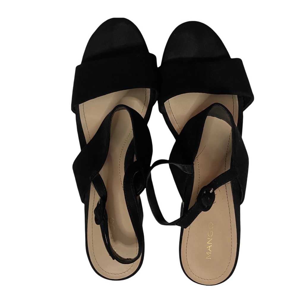 Mango black sandals size 41 - Picture 1 of 6